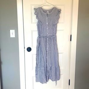 Old navy striped dress xs